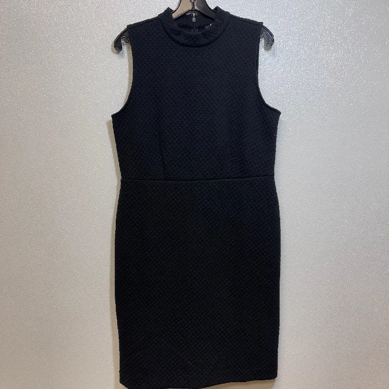 Dress Casual Short By Ann Taylor O In Black, Size: 10