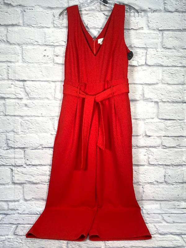 Jumpsuit By Anthropologie In Red, Size: M