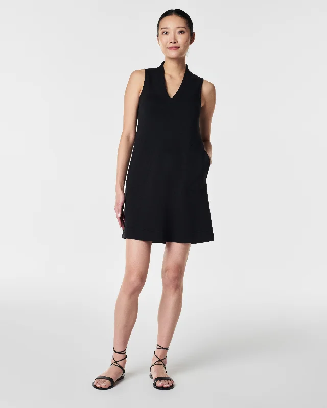 SPANX® AirEssentials V-Neck Mini Dress