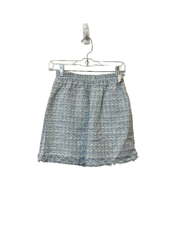 Blue Skirt Mini & Short Clothes Mentor, Size S