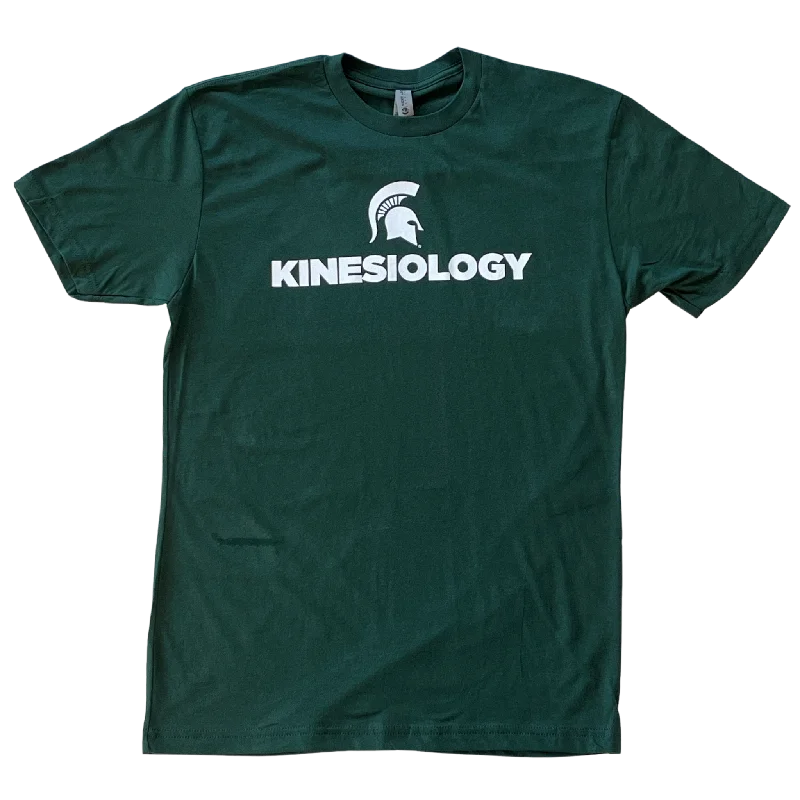 College of Education "Kinesiology" Unisex Green Short Sleeve T-Shirt