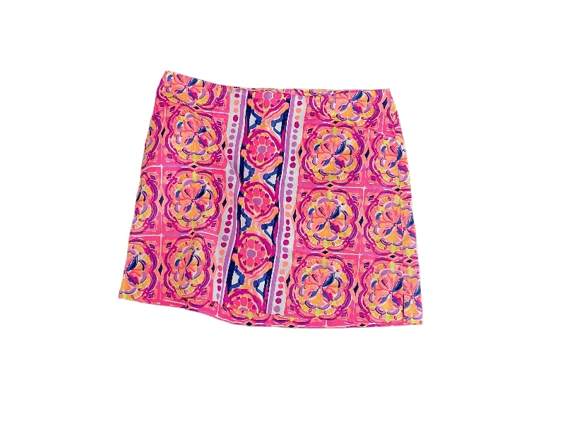 Pink Skirt Designer Lilly Pulitzer, Size 8