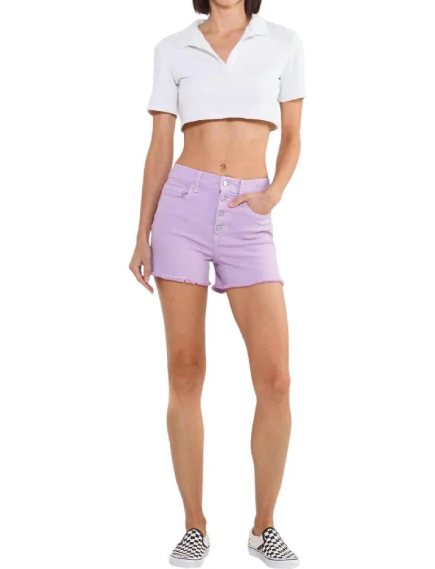 Maria Shorts In Light Purple