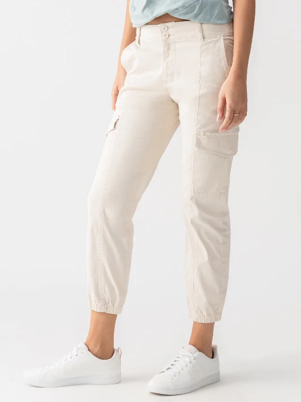 Rebel Standard Rise Cargo Pant Crystal Stone